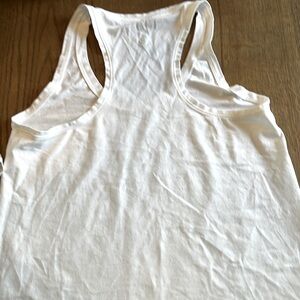 Lululemon white tank